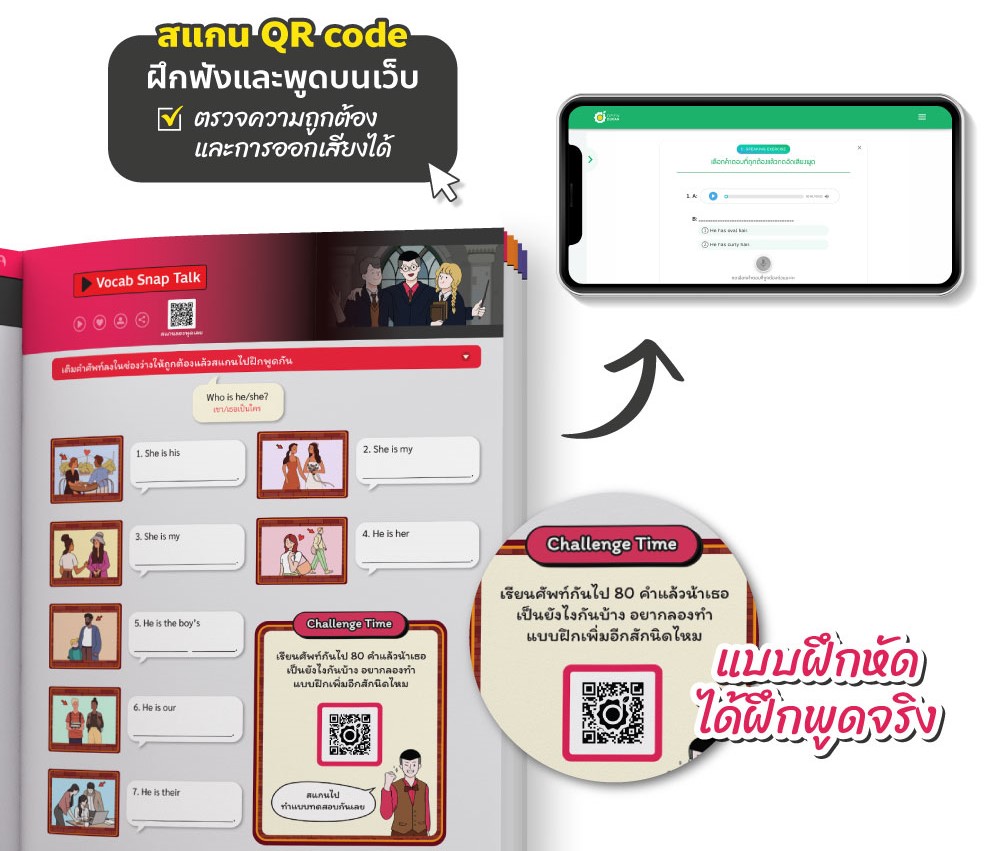 หนังสือศัพท์ภาษาอังกฤษครูดิว