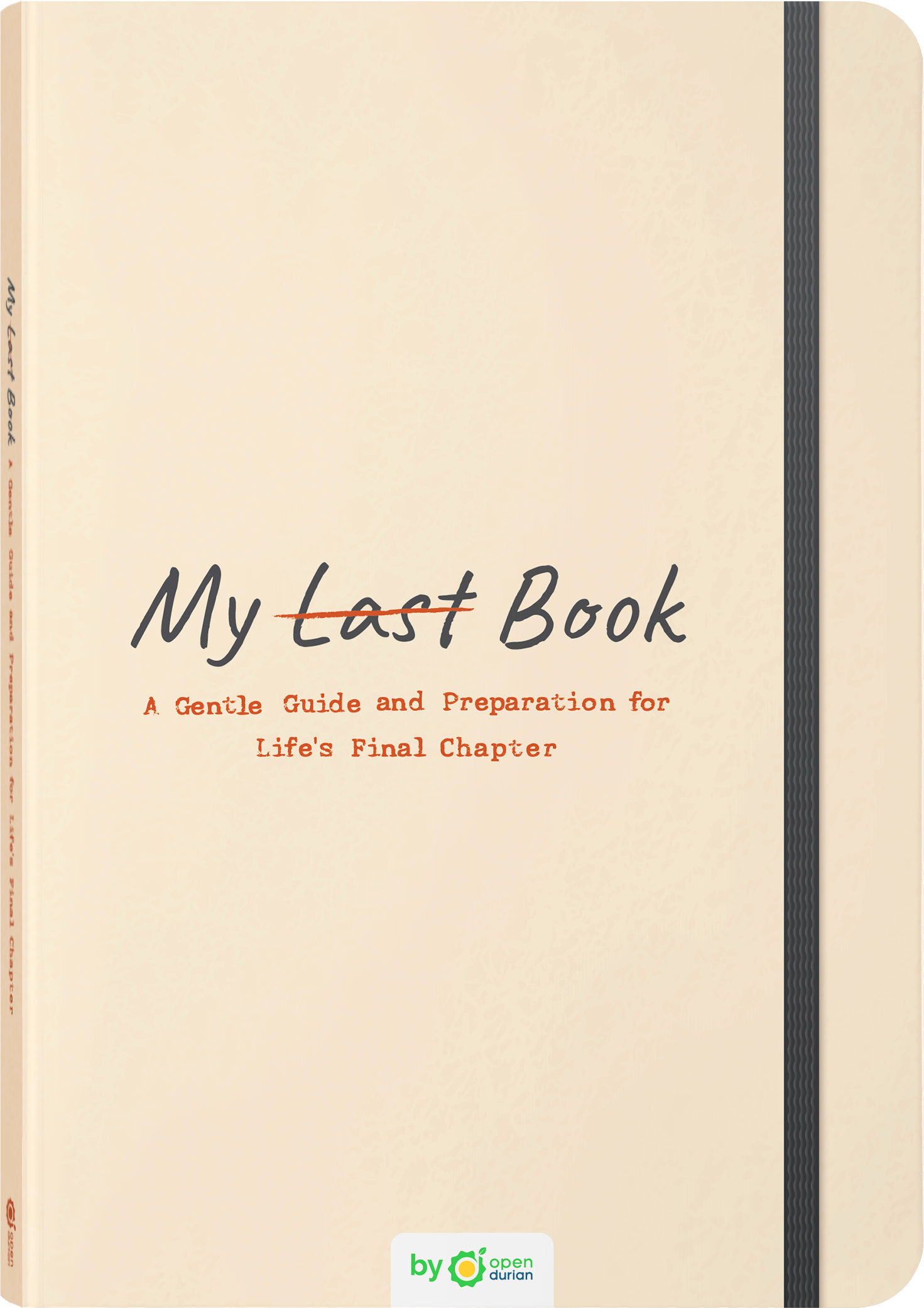 Cover of the book “My Last Book” by OpenDurian.