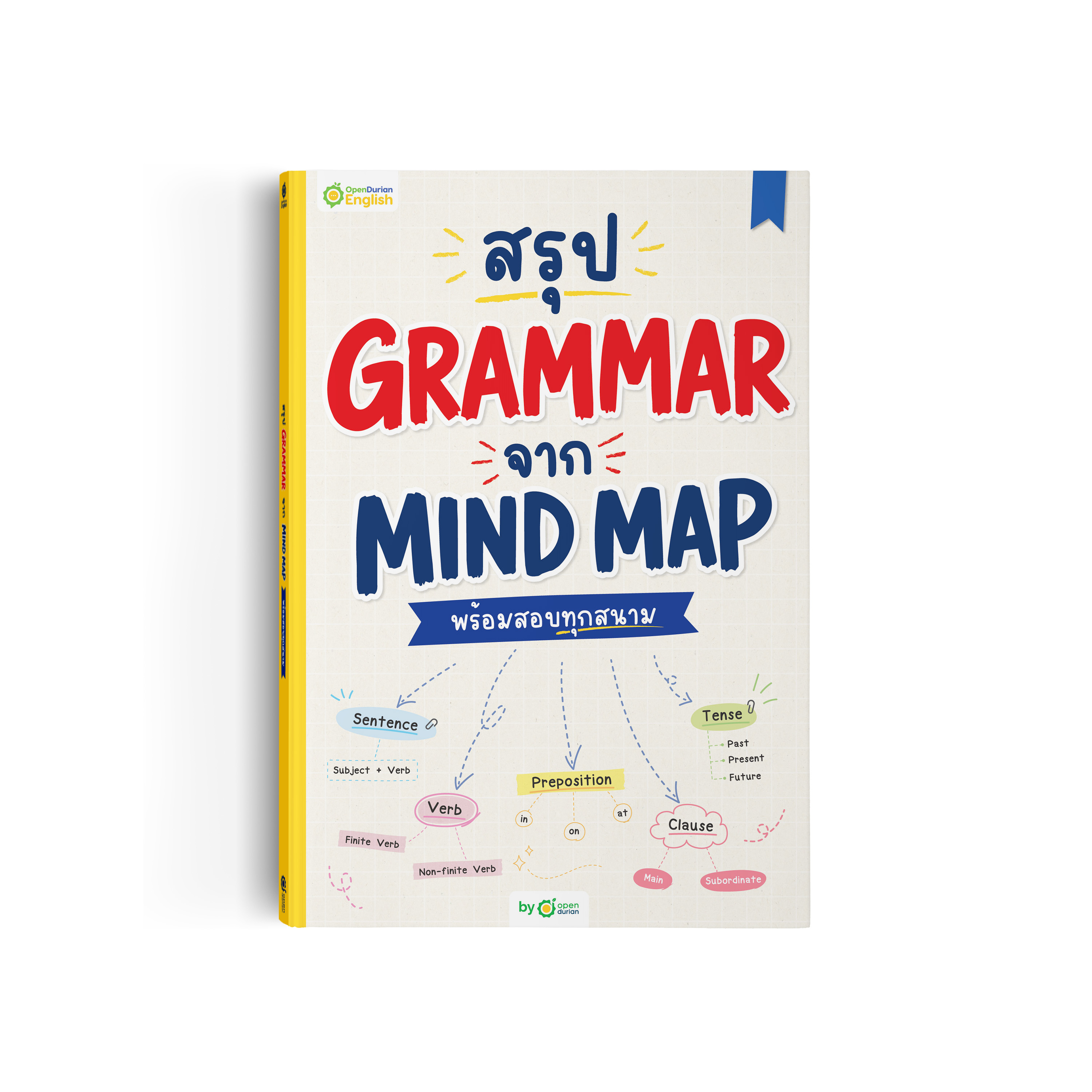 หนังสือ สรุป Grammar จาก Mind Map พร้อมสอบทุกสนาม