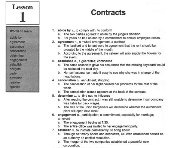 Barron's Essential Words for the TOEIC